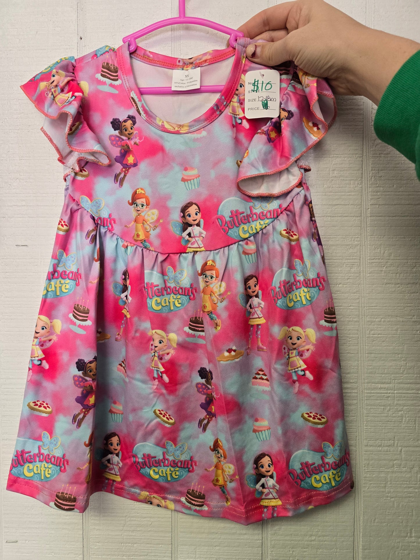 Baking fairy dress