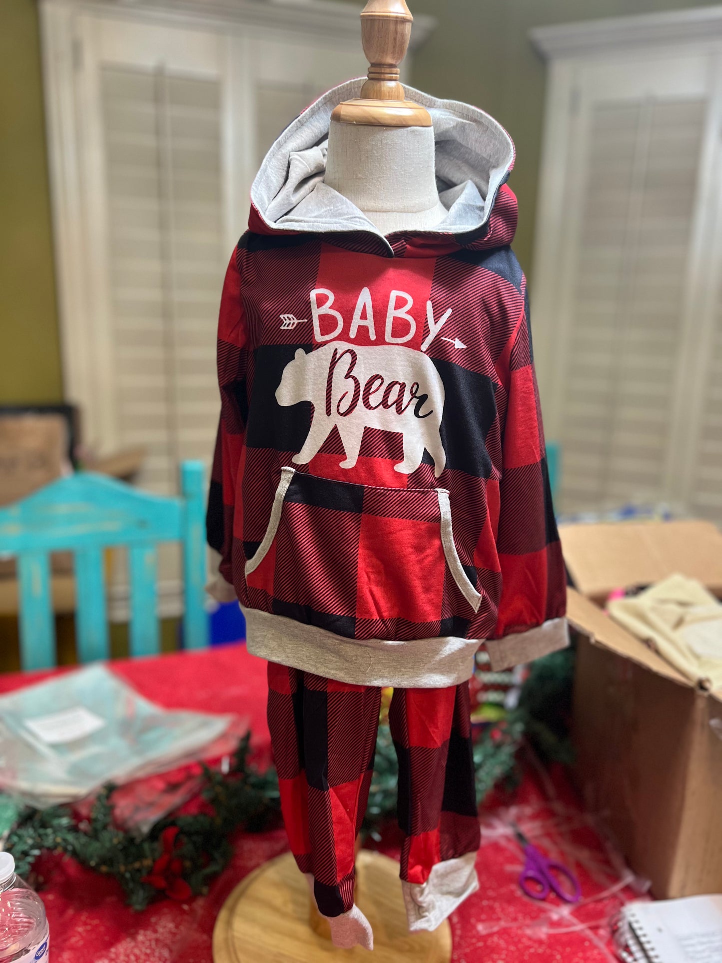 Baby bear sweatsuit