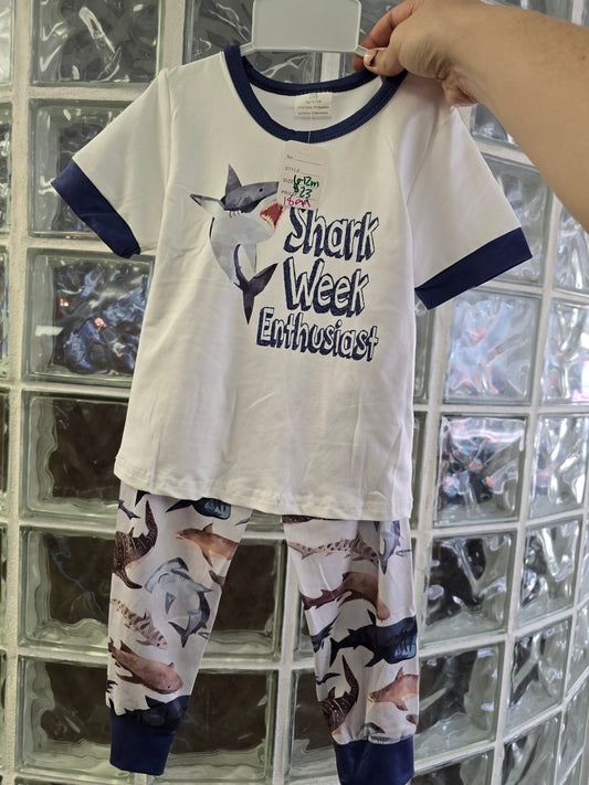 Shark pajamas