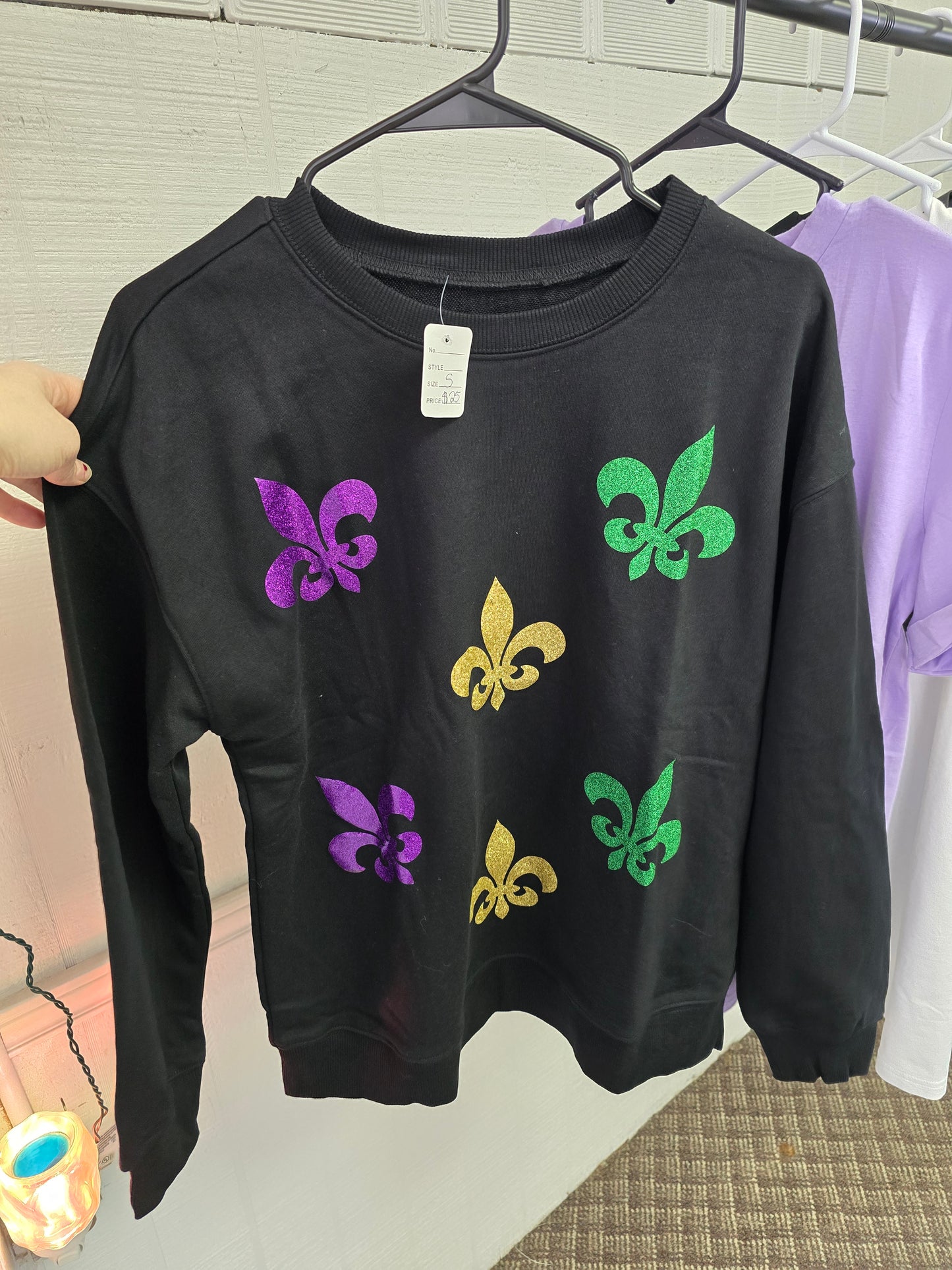 Mardi Gras sweatshirt